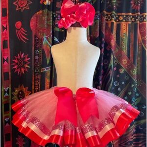 Little red tutu with top socks
